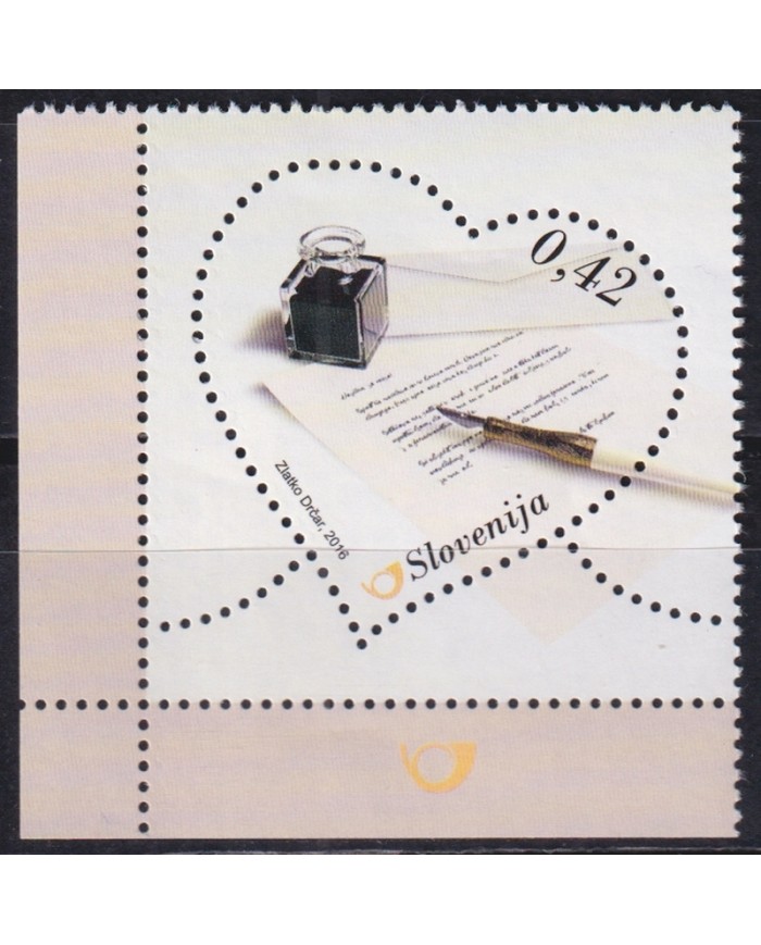 F-EX44750 SLOVENIA MNH 2016 LOVE GREETINGS SAN VALENTIN.