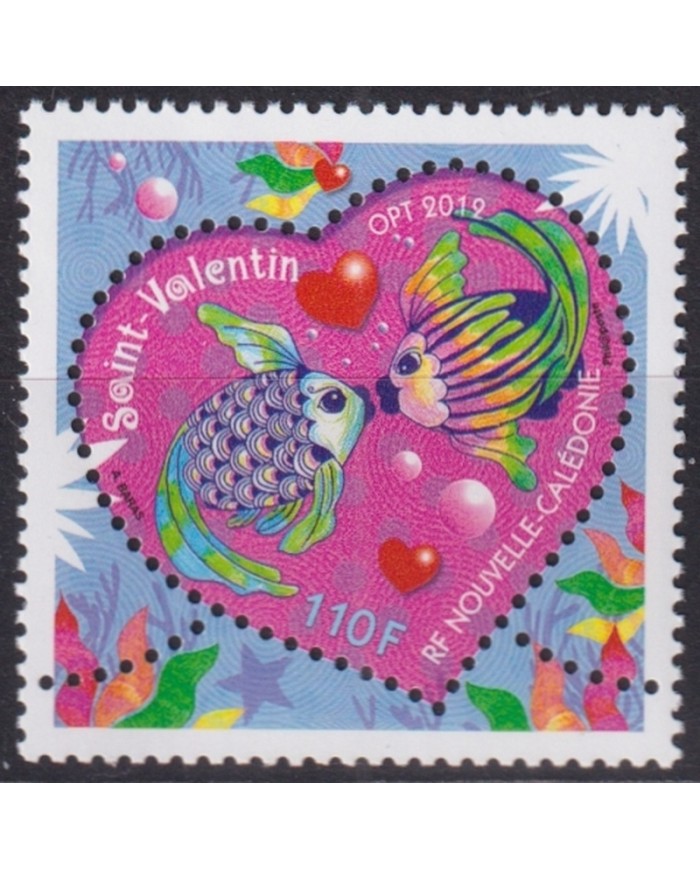 F-EX44859 NEW CALEDONIE MNH 2012 LOVE GREETINGS SAN VALENTIN.