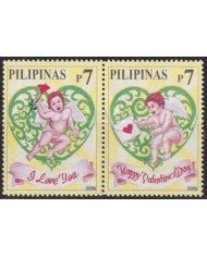 F-EX44866 PHILIPPINES MNH 2006 CUPIDO GREETINGS SAN VALENTIN.