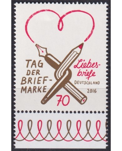 F-EX44867 GERMANY MNH 2016 GREETINGS SAN VALENTIN LOVE.