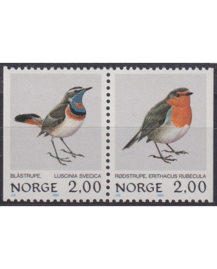 F-EX44896 NORWAY NORGE NOREG MNH 1982 BIRD AVES PAJAROS OISEAUX.