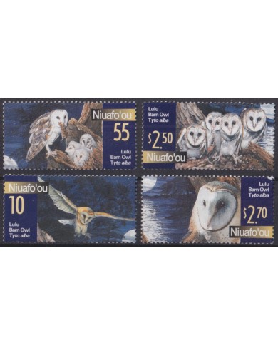 F-EX43056 NIUAFO´OU MNH 2001 OWL BIRD AVES PAJAROS OISEAUX.