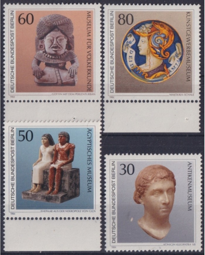 F-EX44593 GERMANY BERLIN MNH 1984 ARCHEOLOGY TREASURES GIZEH EGYPT CLEOPATRA .