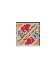 F-EX16728 ITALY CINDERELLA CIRCA 1950 POLITICAL GIOVANE ITALIA PARTY ORIGINAL GUM