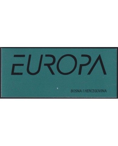 F-EX43290 BOSNIA I HERCEGOVINA MNH 2001 EUROPA CEPT BOOKLED ART PAINTING.