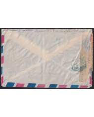 F-EX41287 EGYPT 1949 PORT SAID CENSORSHIP COVER TO FRANCE.