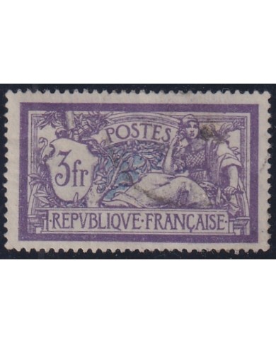 F-EX44760 FRANCE MH 1924 3fr MERSON UNUSED Yv.206. 30€.