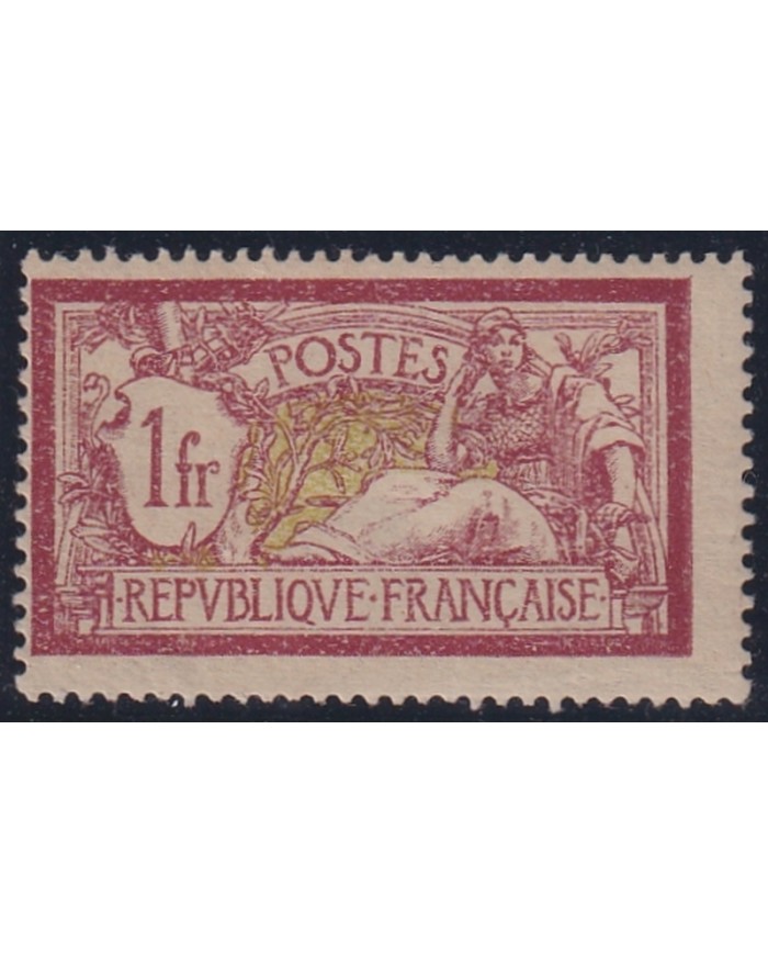 F-EX44591 FRANCE MH 1900 1fr MERSON UNUSED Yv.121. 30€.