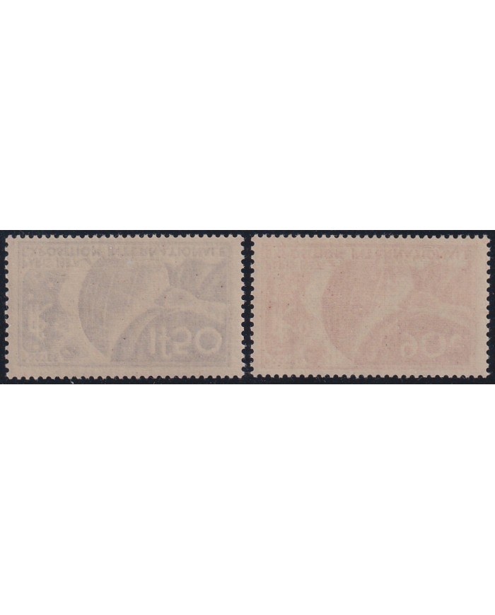 F-EX43567 FRANCE MNH 1937 3fr PARIS WORLD EXPO Yv.326-27. 108€.