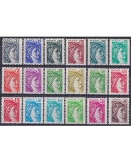 F-EX44817 FRANCE MNH 1965-78 SABINE Yv.1962-79.