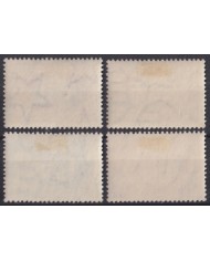 F-EX43398 HUNGARY MH 1949 PERFORATED UPU.
