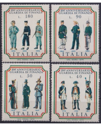 F-EX43410 ITALY MNH 1974 MILITAR GUARD UNIFORM.