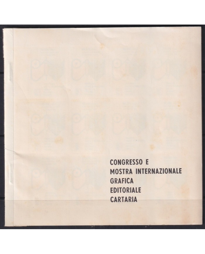 F-EX16742 ITALY ITALIA CINDERELLA 1959 COMPLETE BOOKLED GRAPHIC FAIR MILANO ORIGINAL GUM
