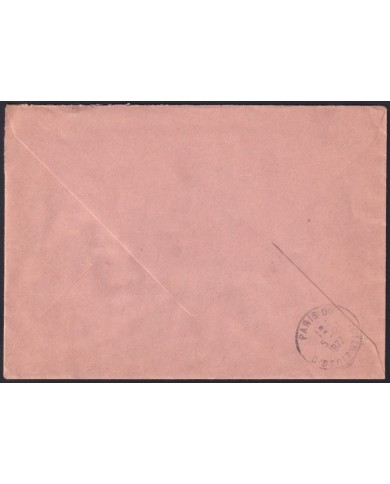 Z164 NIGER 1977 REGISTERED COVER BIRD OSTRICH & LION TO PARIS FRANCE.