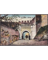 Z188 CEUTA ESPAÑA SPAIN POSTCARD TO SAN FELIU DE LLOBREGAT. TETUAN HOURS DOORS.