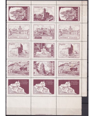 F-EX29126 ITALY CIRCA 1930 CINDERELLA VISIT RAGUSA PROVINCE SHIP TOURISM. F-EX29126 ITALY CIRCA 1930 CINDERELLA VISIT RAGUSA PROVINCE SHIP TOURISM.