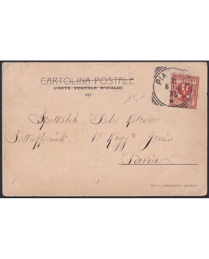 F-EX45274 ITALY 19? 49 REG MAYOR STATE POSTCARD  TO PAVIA.