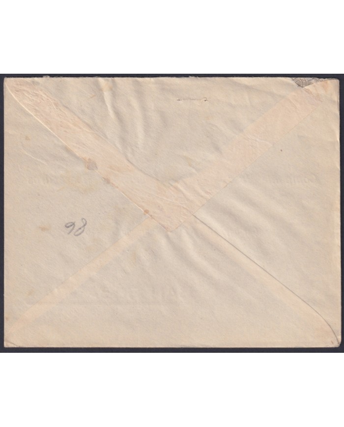 F-EX45307 SWITZERLAND 1938 WWII BASEL TO SPAIN SAN SEBASTIAN WITH CENSORSHIP MARK.