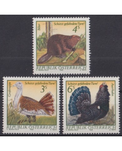 F-EX45235 AUSTRIA MNH 1982 BIRD PAJAROS AVES OISEAUX VÖGEL.