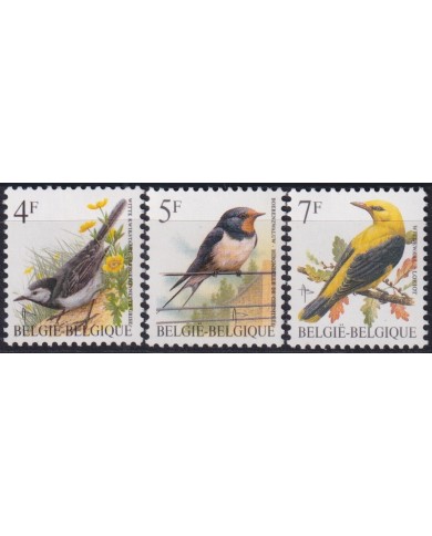 F-EX45248 BELGIUM BELGIQUE MNH 1992 BIRD PAJAROS AVES OISEAUX VÖGEL.