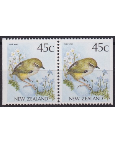 F-EX45271 NEW ZEALAND MNH 1985-90 BOOKLED BIRD PAJAROS AVES OISEAUX VÖGEL.