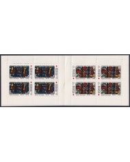 F-EX44727 FRANCE MNH 1981 RED CROSS CHURCH OF HOLLY CREOSS STAINED GLASS.