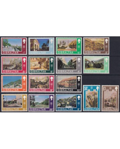 F-EX42562 GIBRALTAR MNH 1977 LANDSCAPE.