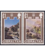 F-EX44258 GIBRALTAR MNH 1977 £1 LANDSCAPE.