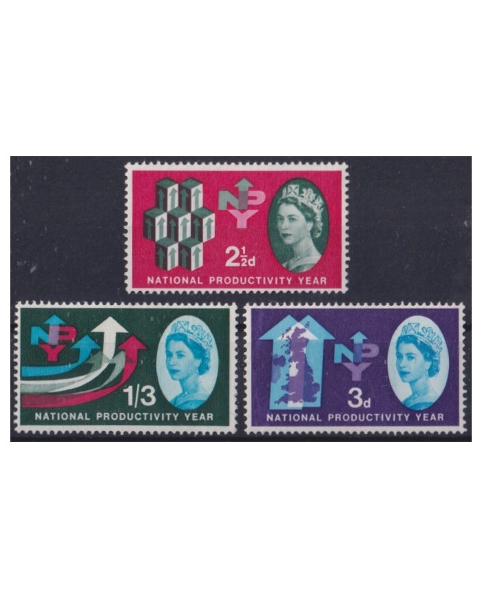 F-EX44624 ENGLAND UK GREAT BRITAIN MNH 1962 NATIONAL PRODUCTIVITY YEAR.