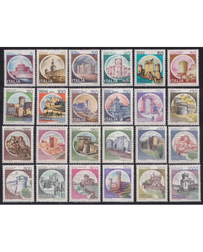 F-EX43848 ITALY MNH 1980 CASTLE.