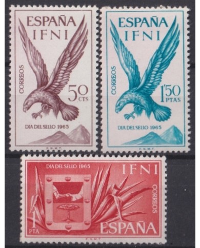 F-EX45569 IFNI MOROCCO SPAIN MNH 1965 EAGLE BIRD AVES PAJAROS OISEAUX VÖGEL.