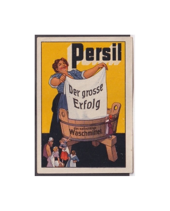F-EX17227 GERMANY ALEMANIA CINDERELLA CIRCA 1920 50x70mm PERSIL SOAP, NO GUM.