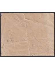 F-EX45317 EGYPT 1911 EL CAIRO COVER PYRAMIDS & SPHINX CANCEL EL CAIRO “E”.