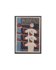 F-EX17252 FRANCE FRANCIA CINDERELLA MNH COLOR PROOF 1922 ROUEN AIR MEETING AVIATION AVION.
