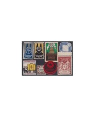 F-EX17302 GERMANY ALEMANIA CINDERELLA STAMPS LOT MH â NO GUM LOT.