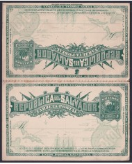 F-EX45617 EL SALVADOR 1892 POSTAL STATIONERY 3c DISCOVERY COLUMBUS W/ RESPONSE.