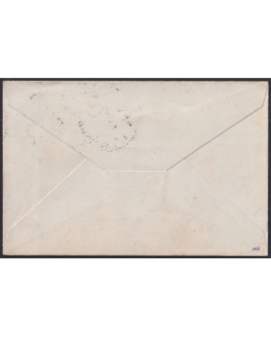 F-EX45694 EGYPT 1892 COVER STATIONERY 2m BULAG ARCHEOLOGY PYRAMID SPHINX ITALY.