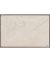 F-EX45694 EGYPT 1892 COVER STATIONERY 2m BULAG ARCHEOLOGY PYRAMID SPHINX ITALY.