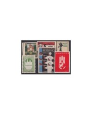 F-EX17309 GERMANY ALEMANIA CINDERELLA STAMPS LOT MH â NO GUM LOT.