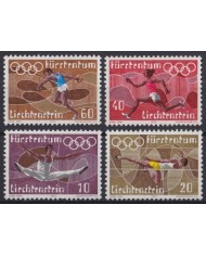 F-EX45667 LIECHTENSTEIN MNH 1972 MUNICH OLYMPIC GAMES ATHLETISM.