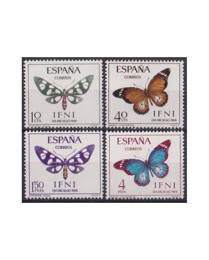 F-EX45570 IFNI MOROCCO SPAIN MNH 1966 ENTOMOLOGY BUTTERFLIES MARIPOSAS PAPILLON. F-EX45570 IFNI MOROCCO SPAIN MNH 1966 ENTOMOLOGY BUTTERFLIES MARIPOSAS PAPILLON.