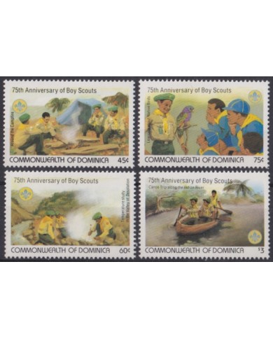 F-EX44627 GRENADA MNH 1982 75th BOYS SCOUTS.