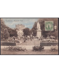 F-EX45880 SWEDEN SUEDE SVERIGE 1913 POSTCARD KARLSKRONA LISTA BILBAO SPAIN.