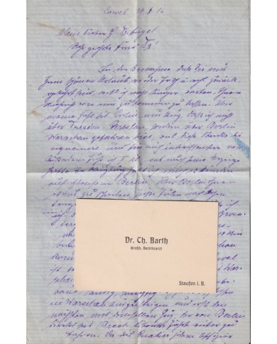 F-EX45897 GERMANY WWI FELDPOST 1916 KRIEGSLAZARETT MEDICINE HOSPITAL + LETTER.