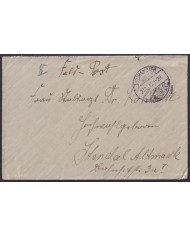 F-EX45898 GERMANY WWI FELDPOST 1915 NEUHAMMER