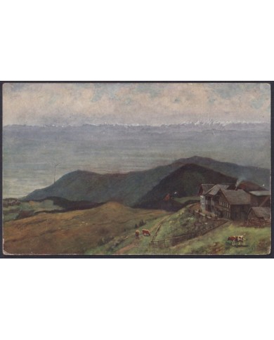 F-EX45890 GERMANY WWI FELDPOST 1917 POSTCARD S.B. 5 Kp BAY LDW J.R.Nº3.