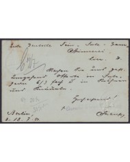 F-EX45936 GERMANY 1901 2pf POSTAL STATIONERY BERLIN.