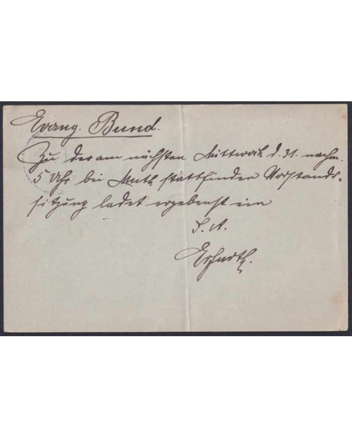 F-EX45938 GERMANY 1904 2pf POSTAL STATIONERY WITTEMBERG.