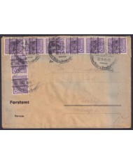 F-EX45942 GERMANY ALLIED OCCUPATION 1948 BIZONE COVER.