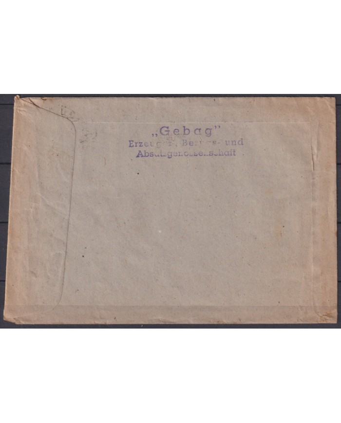 F-EX45946 GERMANY ALLIED OCCUPATION 1948 BIZONE COVER.